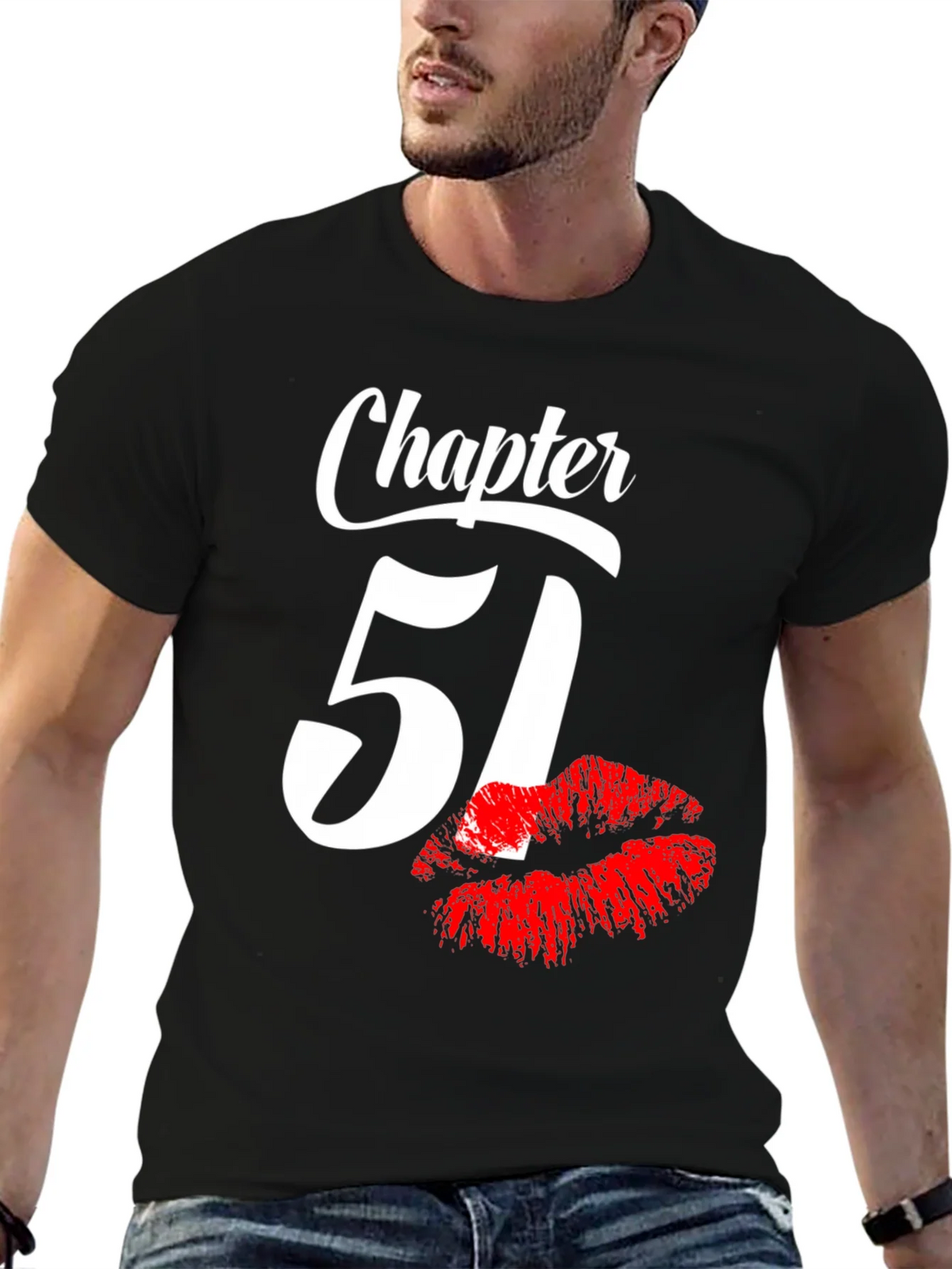 Chapter 51 Birthday T-Shirt with Lip Print product image 6