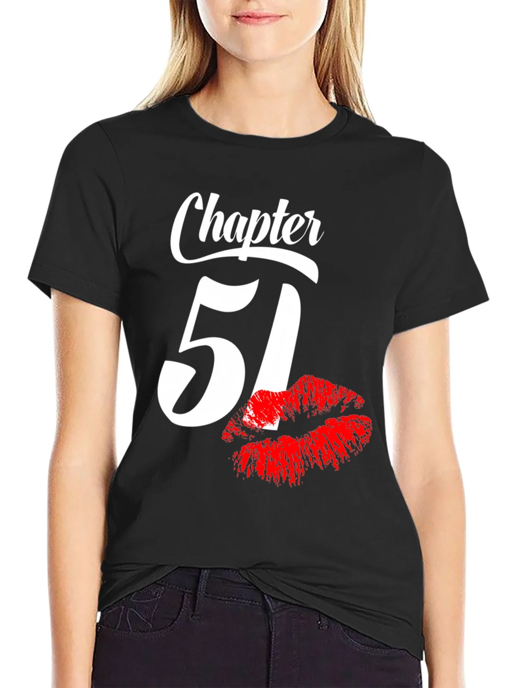 Chapter 51 Birthday T-Shirt with Lip Print product image 2