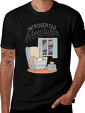Introverted Adventurer Comfort Graphic Tee product image 1