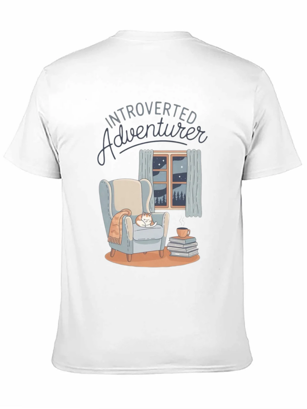 Introverted Adventurer Comfort Graphic Tee product image 10