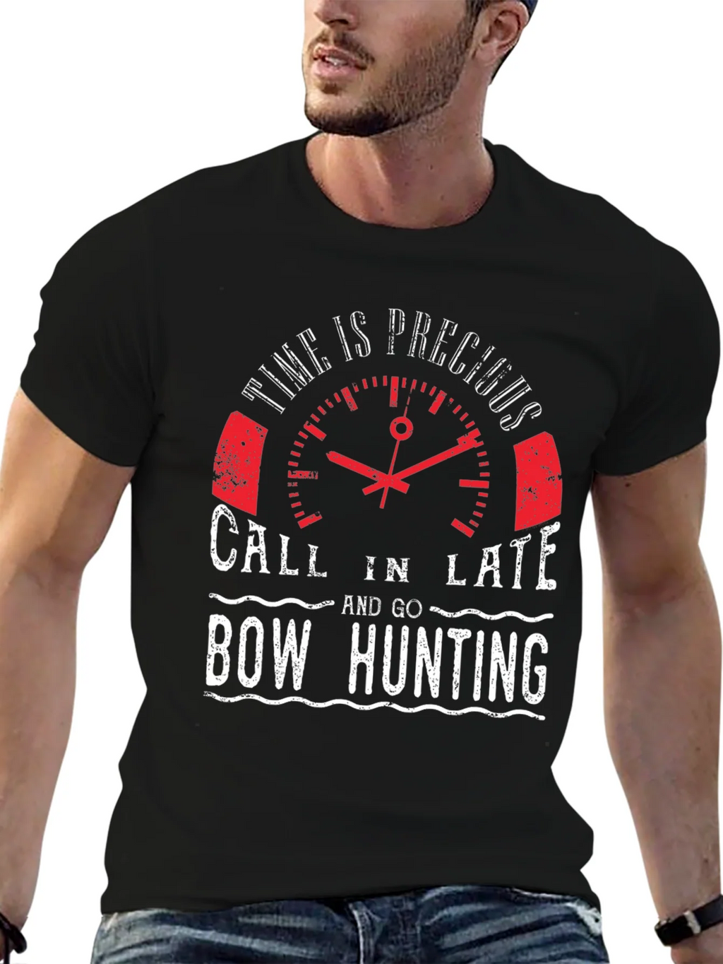 Bow Hunting T-Shirt: Time is Precious Tee product image 6