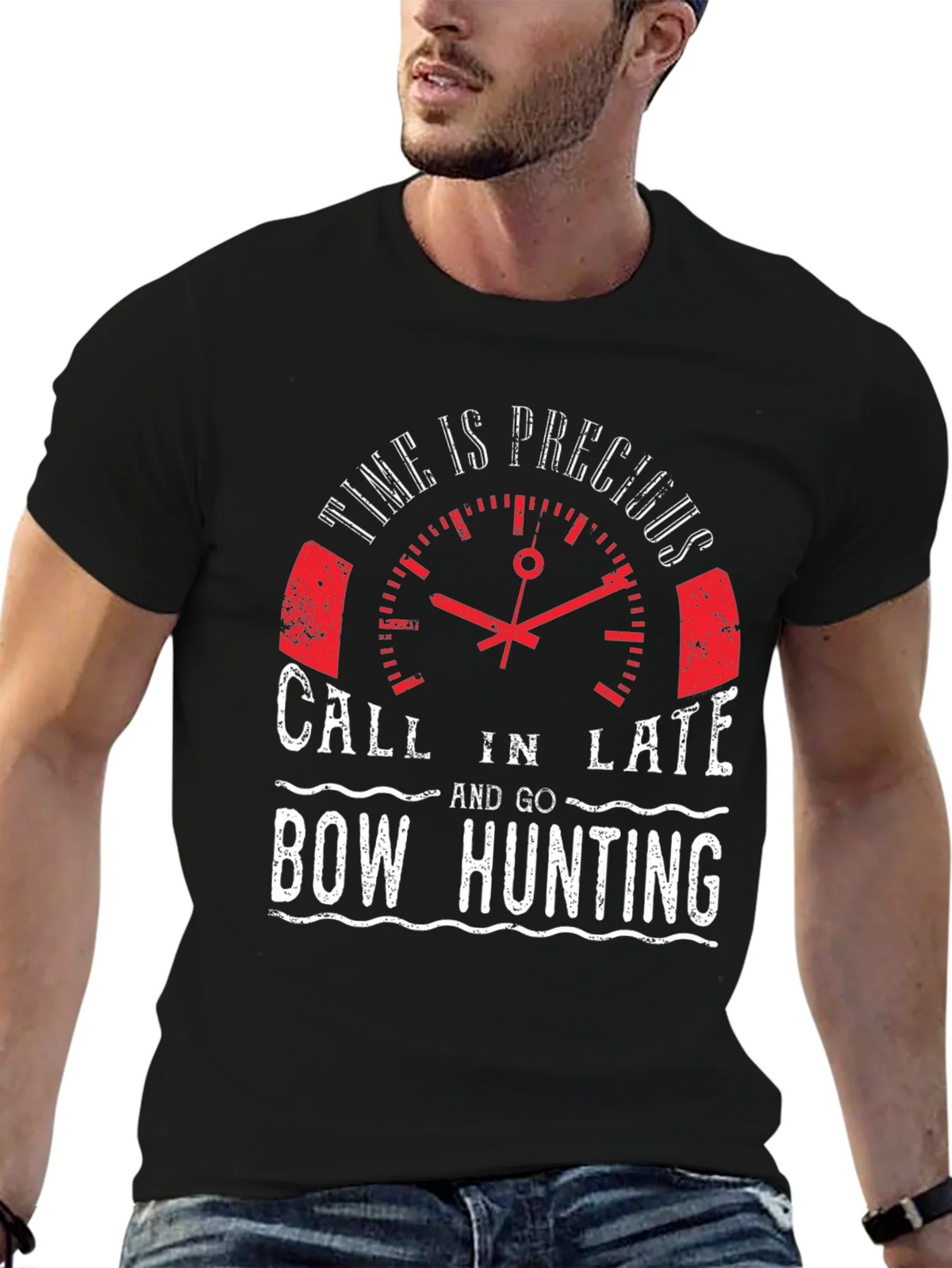 Bow Hunting T-Shirt: Time is Precious Tee product image 6