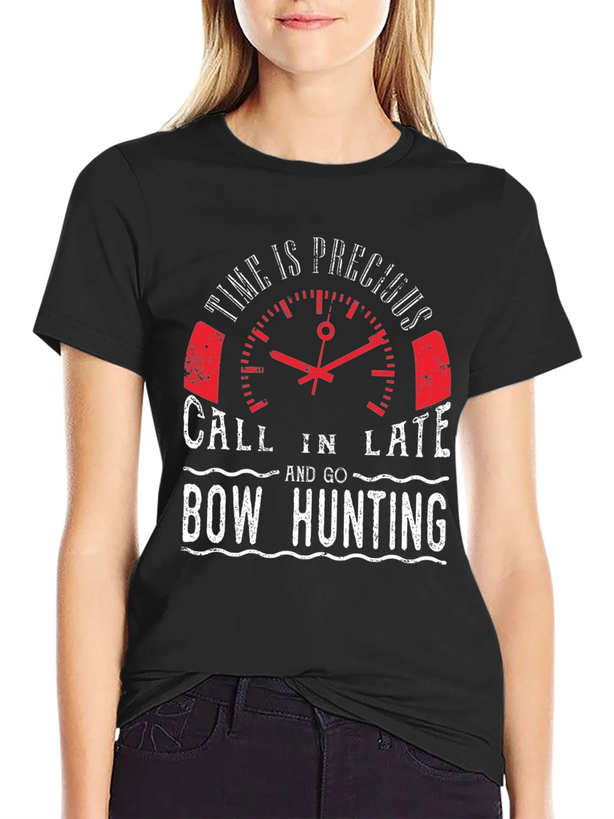 Bow Hunting T-Shirt: Time is Precious Tee product image 2