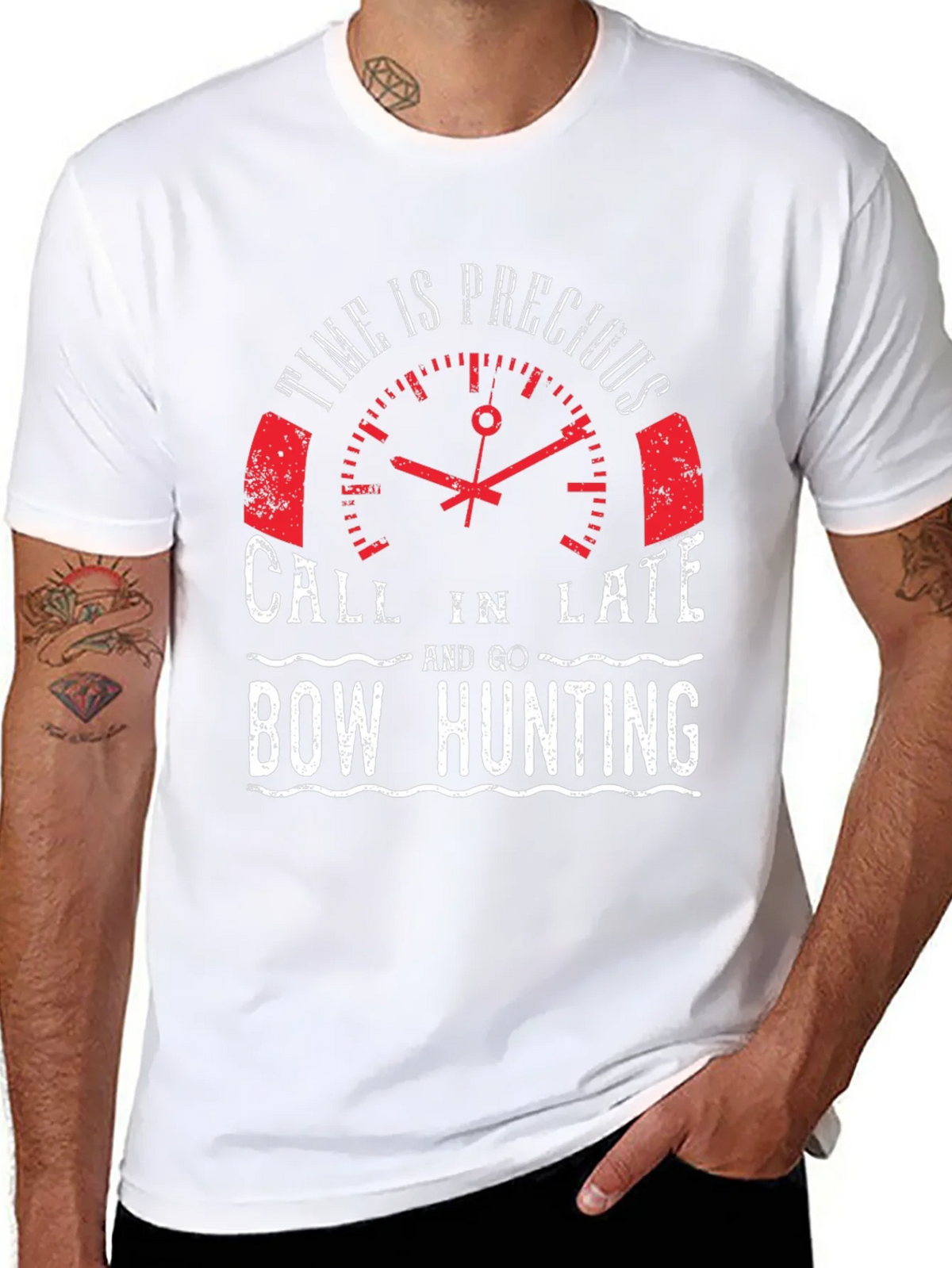 Bow Hunting T-Shirt: Time is Precious Tee product image 7