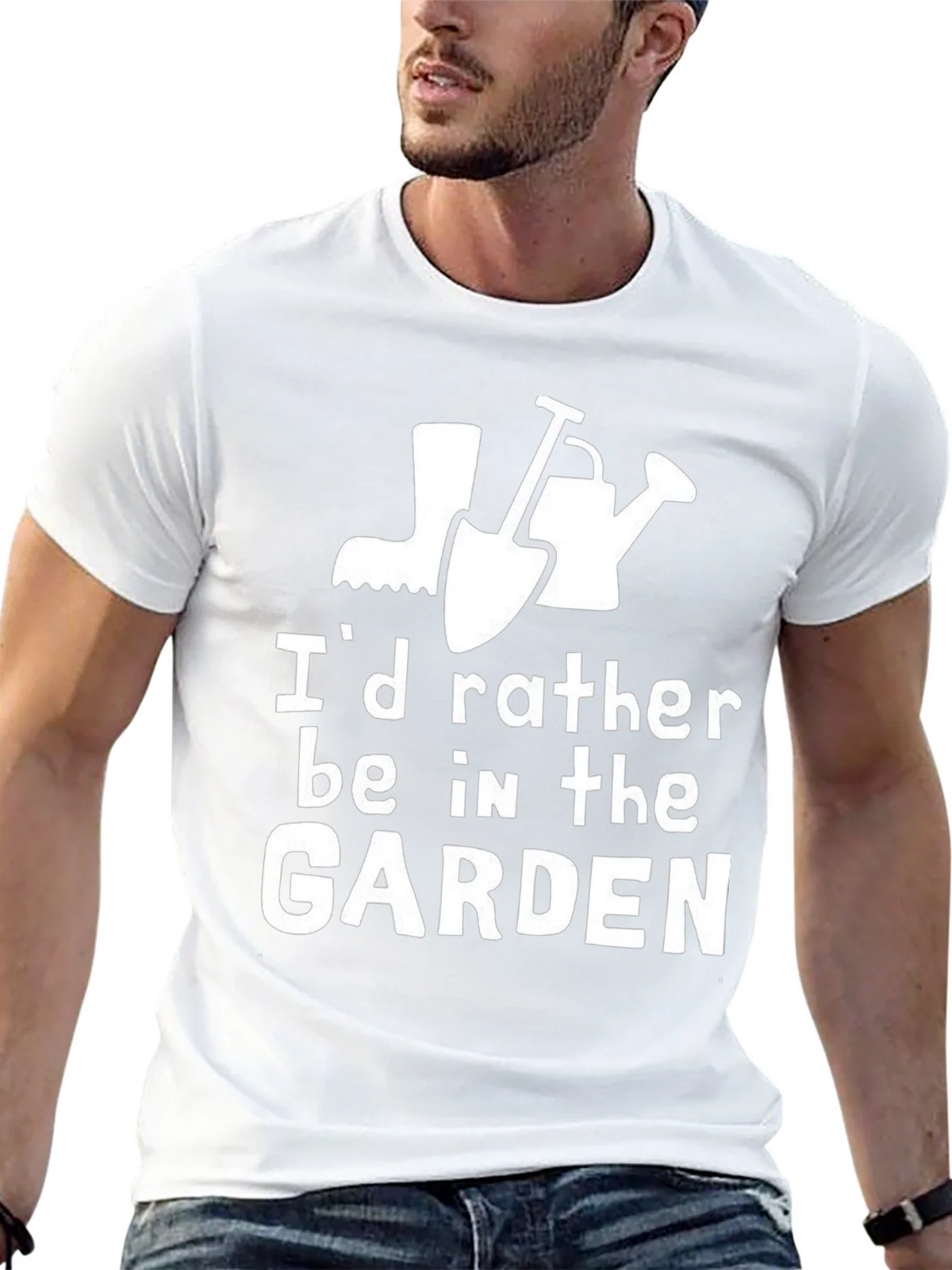 Gardener T-Shirt - Id Rather Be in the Garden Tee product image 9