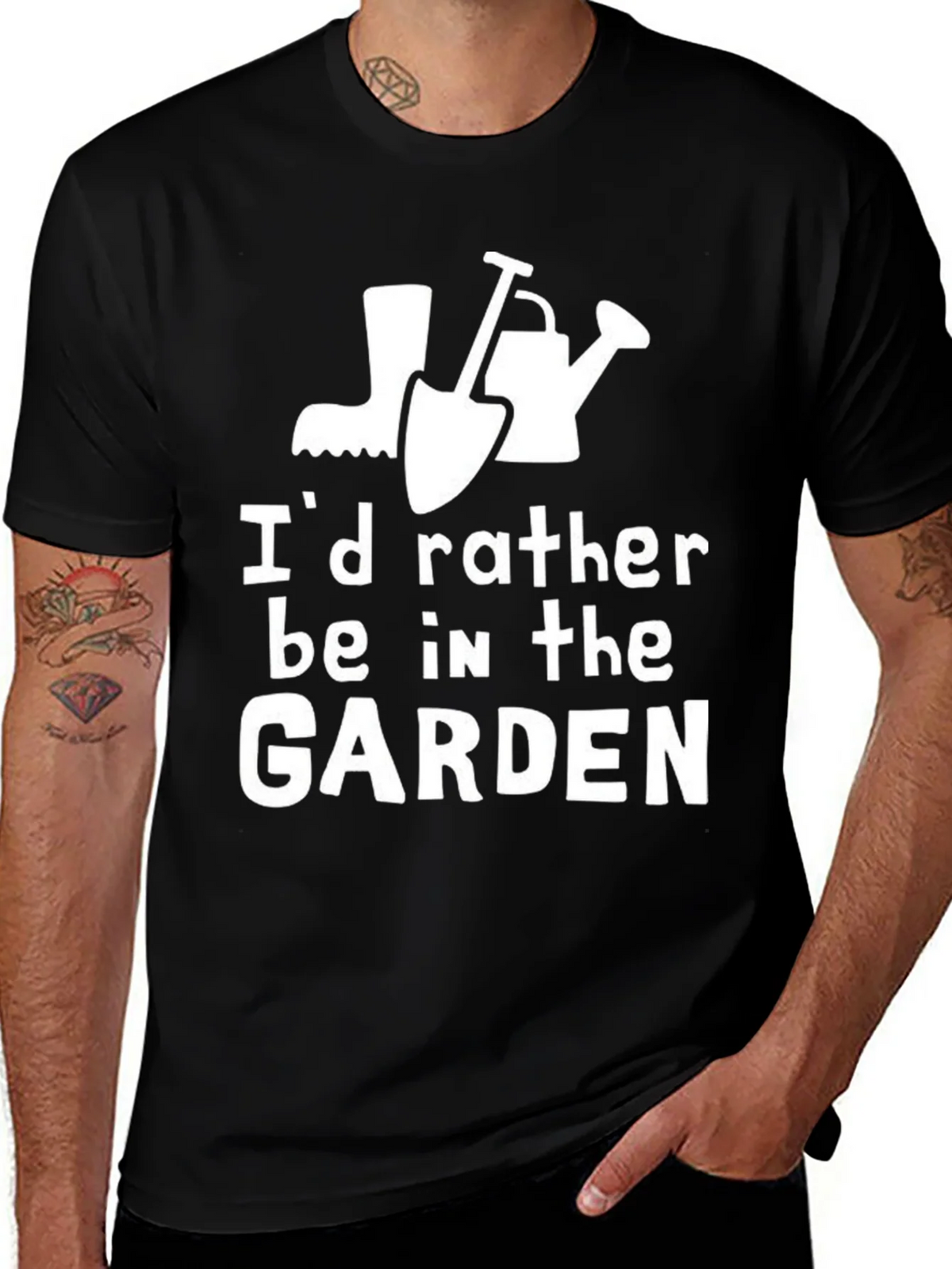 Gardener T-Shirt - Id Rather Be in the Garden Tee product image 1