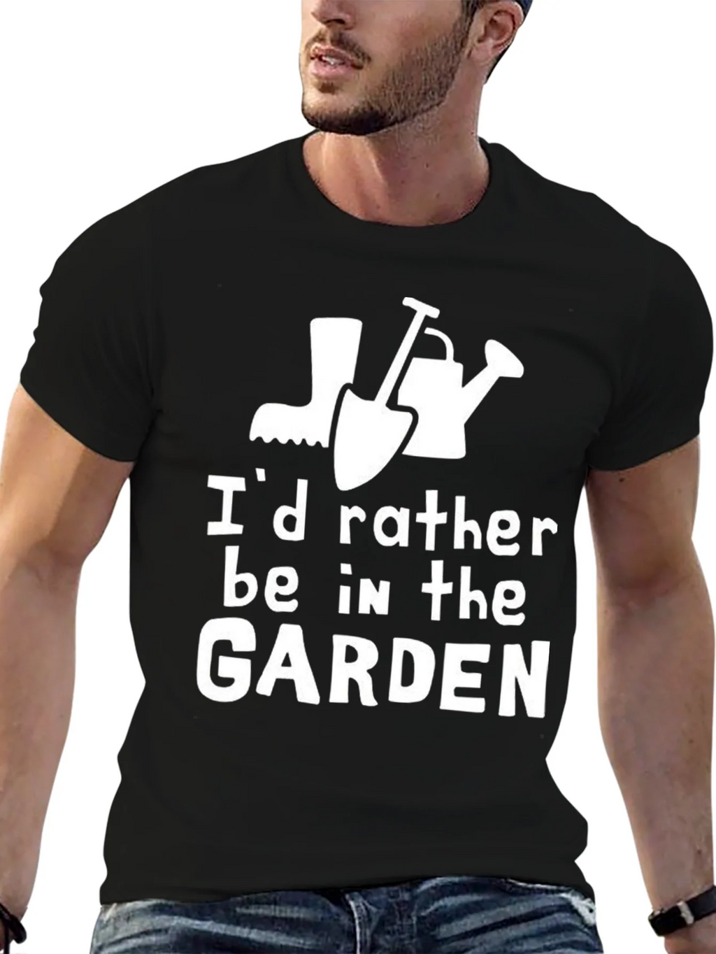 Gardener T-Shirt - Id Rather Be in the Garden Tee product image 5