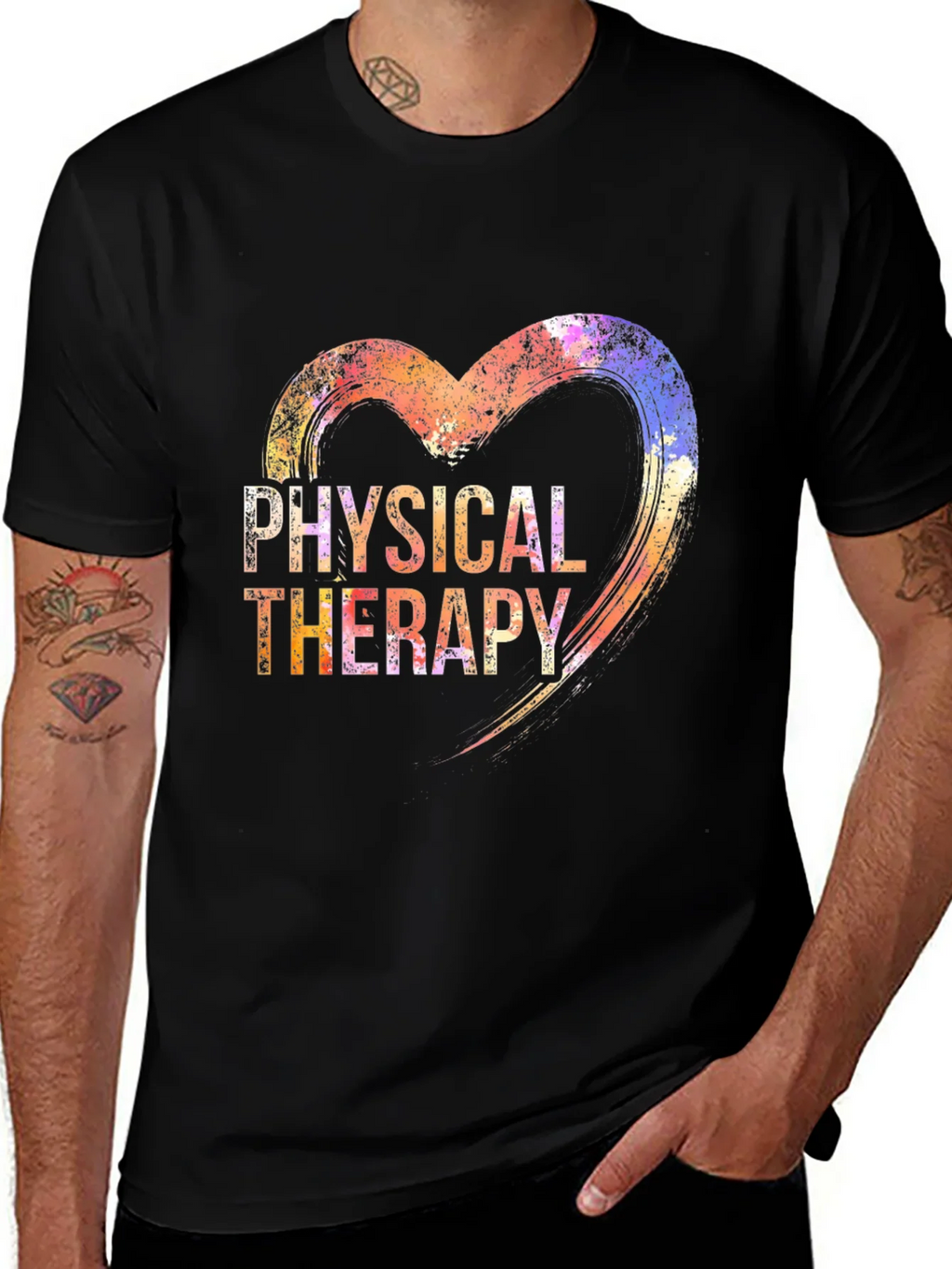 Physical Therapy Heart Graphic Tee product image 1