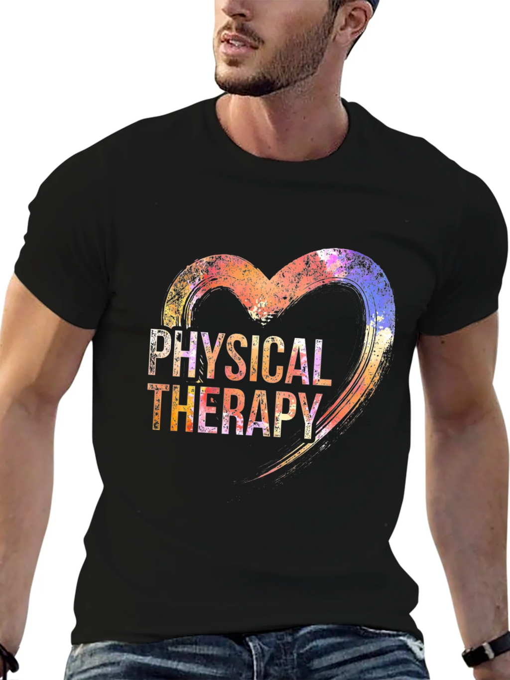 Physical Therapy Heart Graphic Tee product image 6
