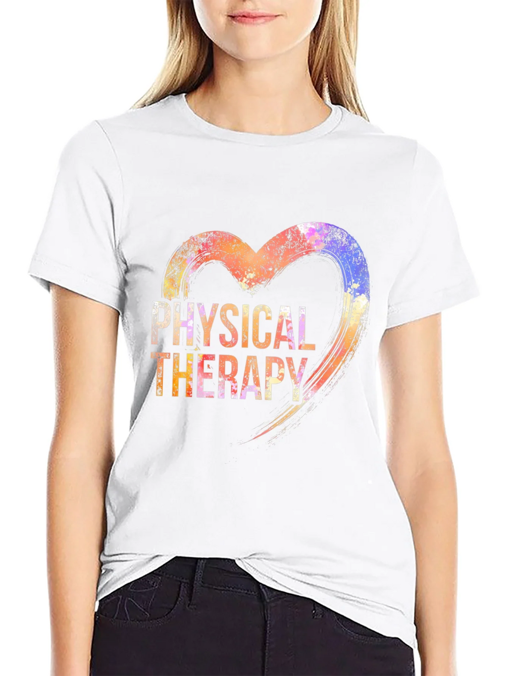 Physical Therapy Heart Graphic Tee product image 8