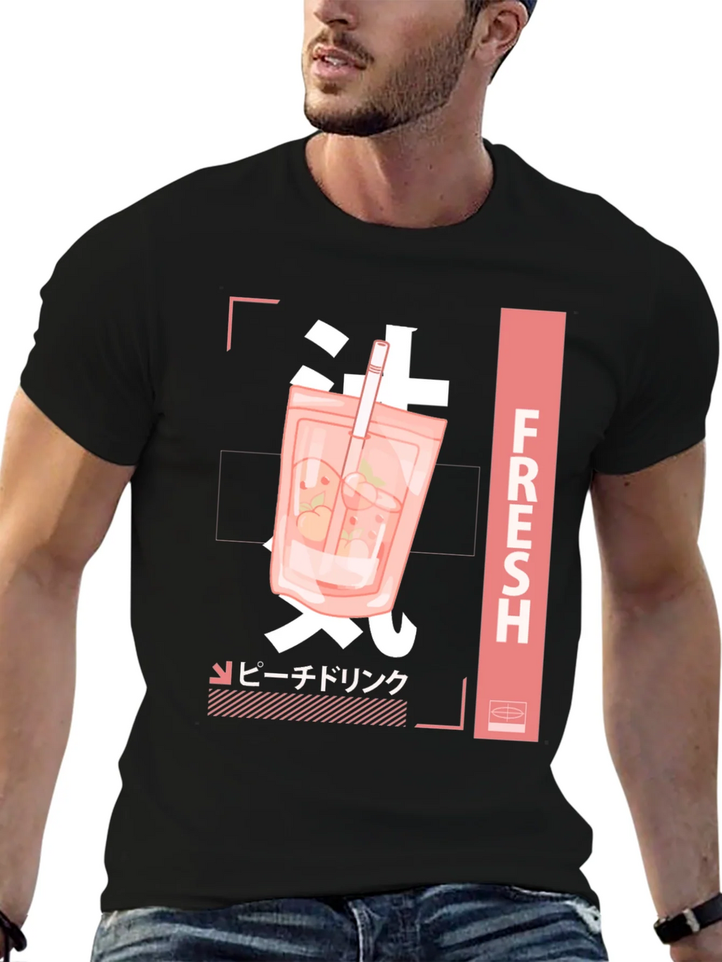 Fresh Peach Drink T-Shirt product image 6