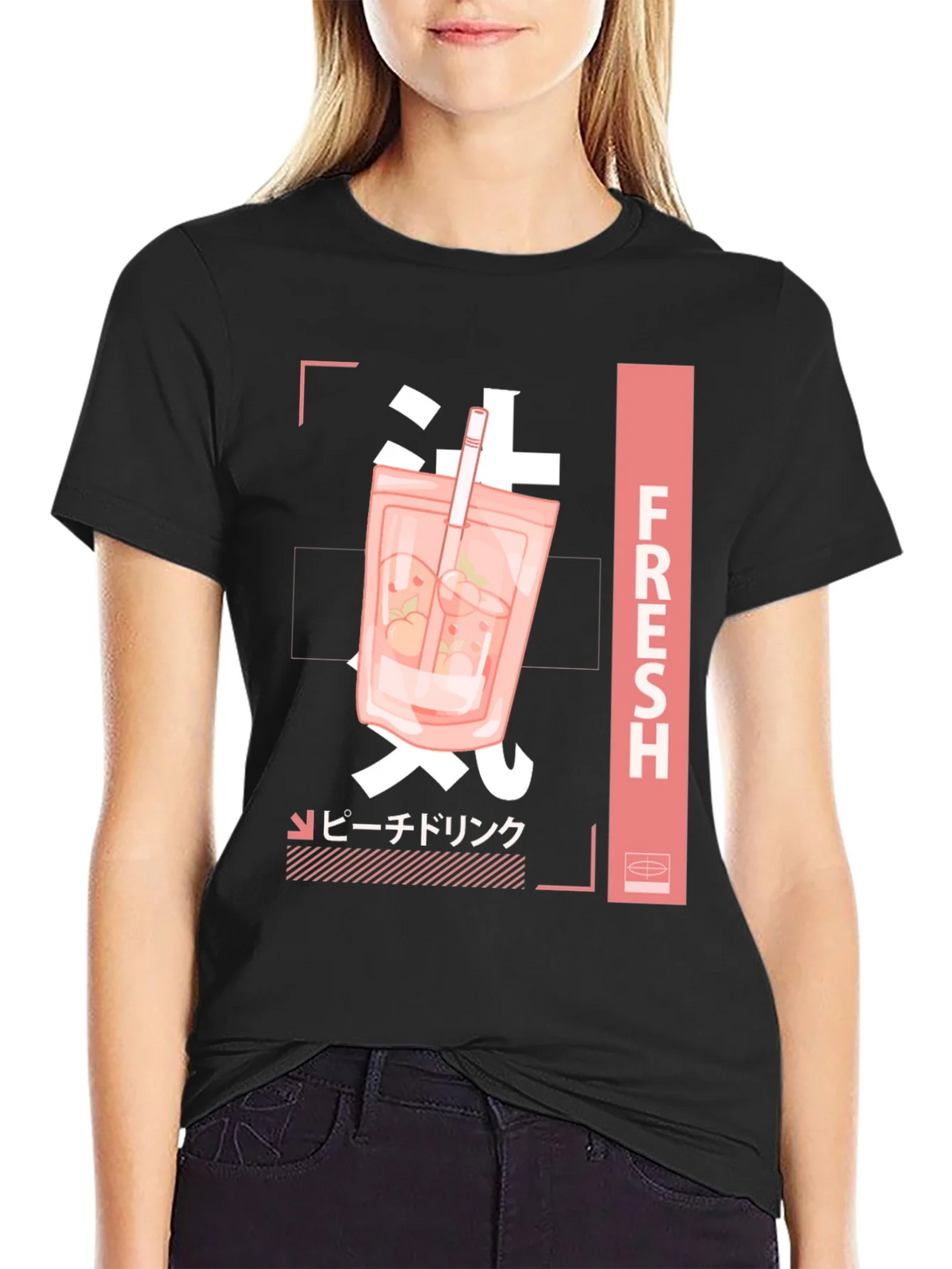 Fresh Peach Drink T-Shirt product image 2