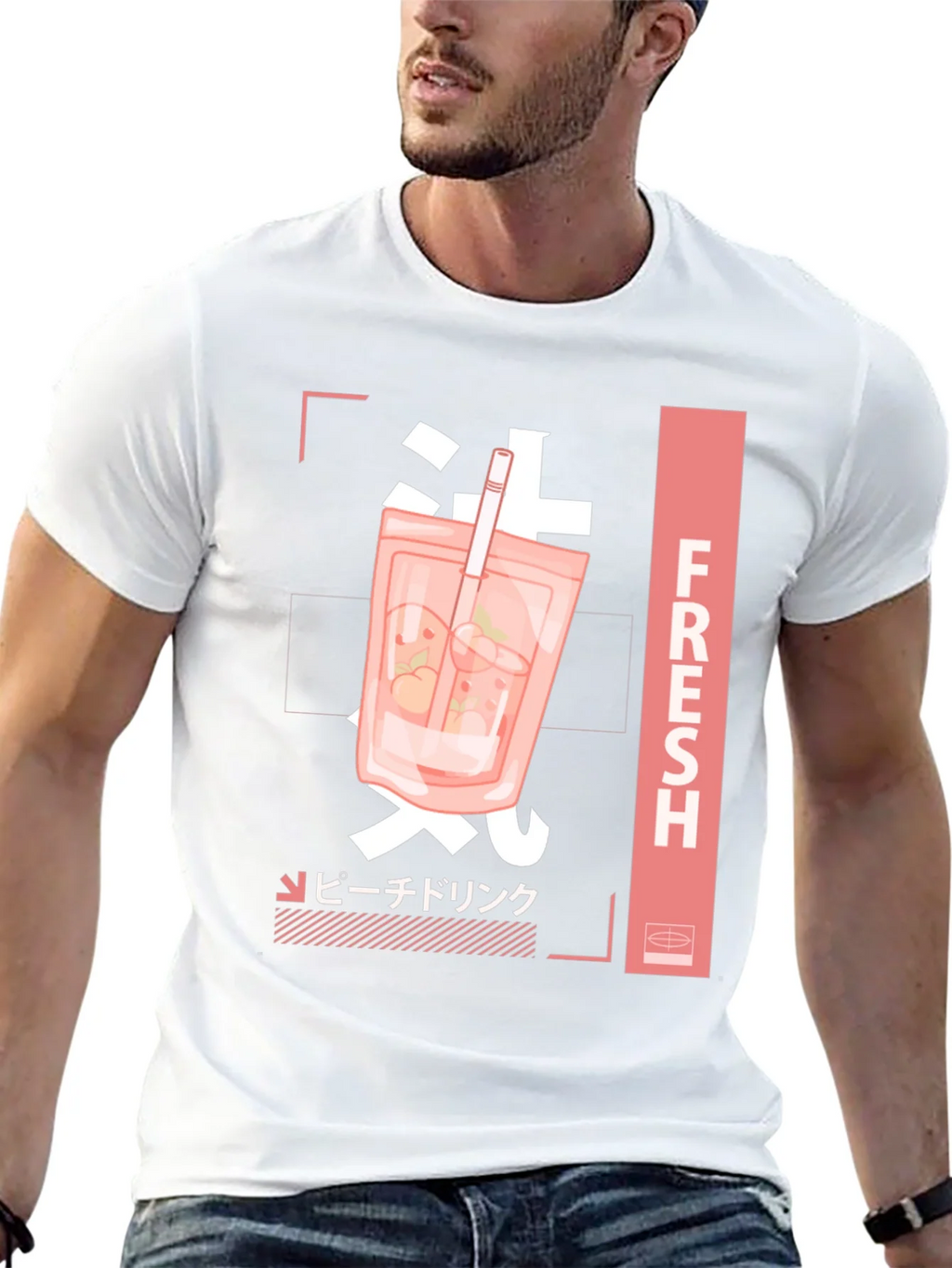 Fresh Peach Drink T-Shirt product image 12