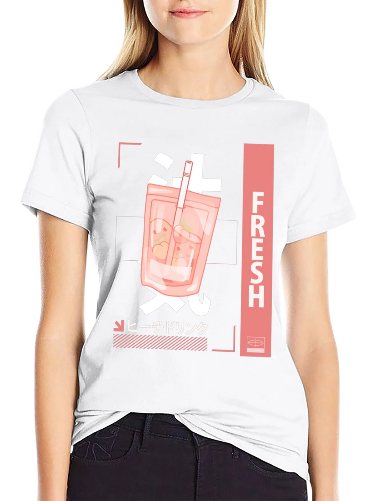 Fresh Peach Drink T-Shirt product image 8