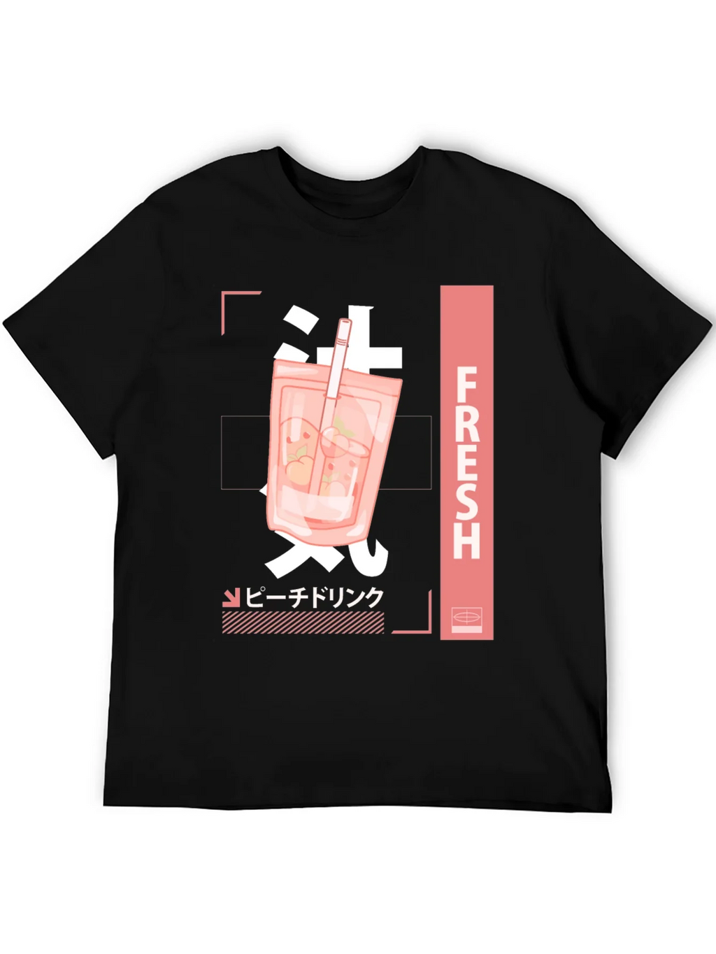 Fresh Peach Drink T-Shirt product image 5