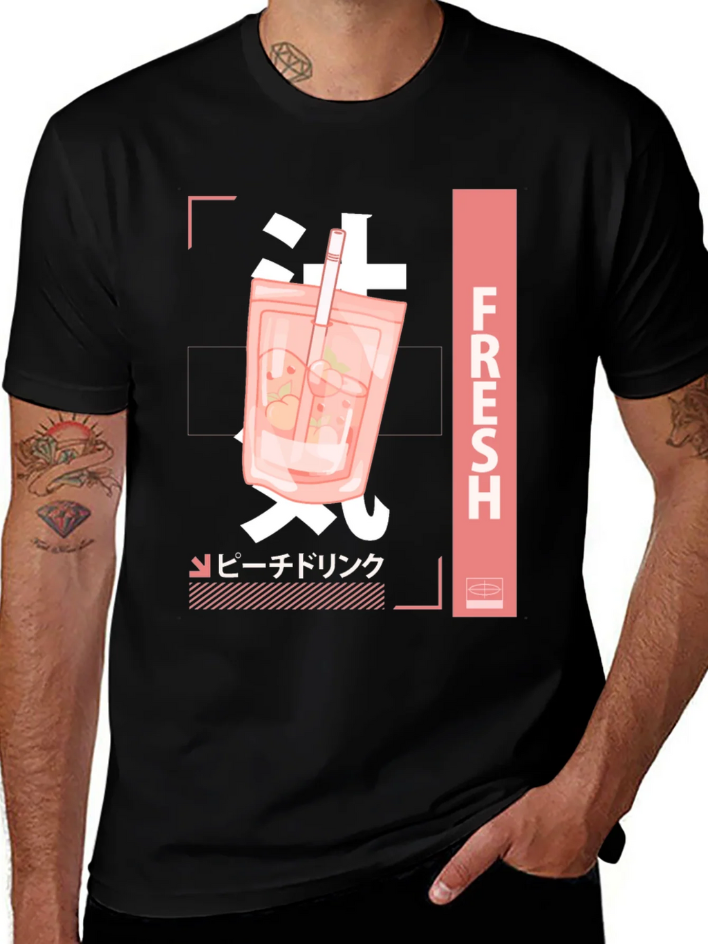 Fresh Peach Drink T-Shirt product image 1