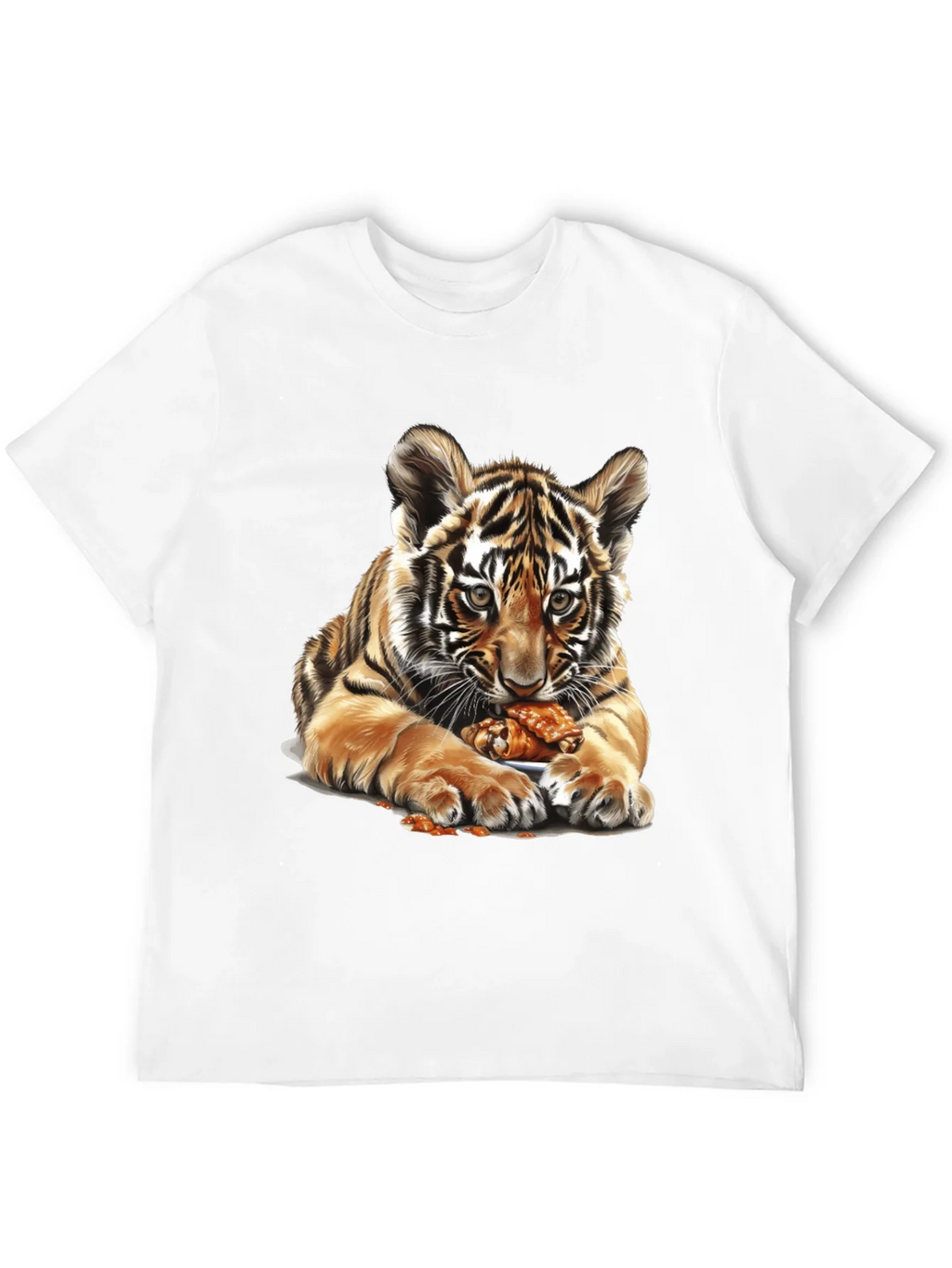 Tiger Cub Chicken Wings Graphic Tee - Black product image 11