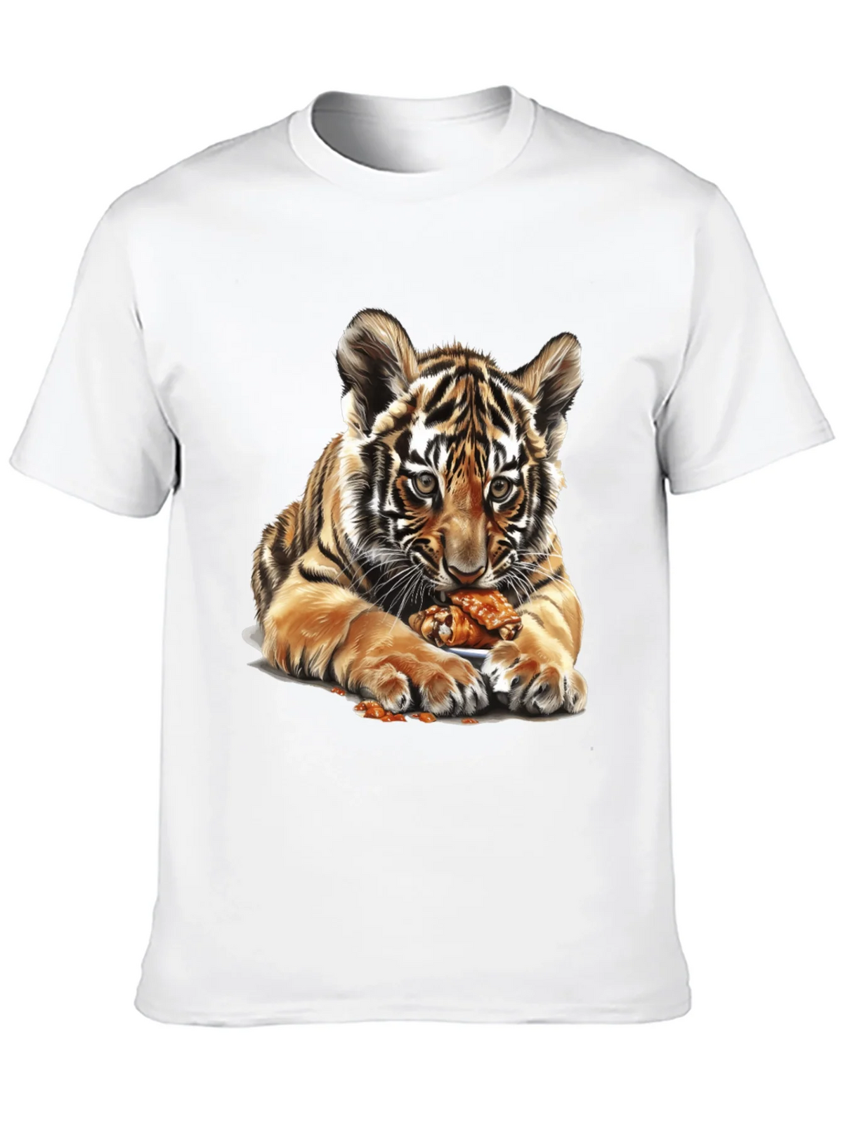 Tiger Cub Chicken Wings Graphic Tee - Black product image 9