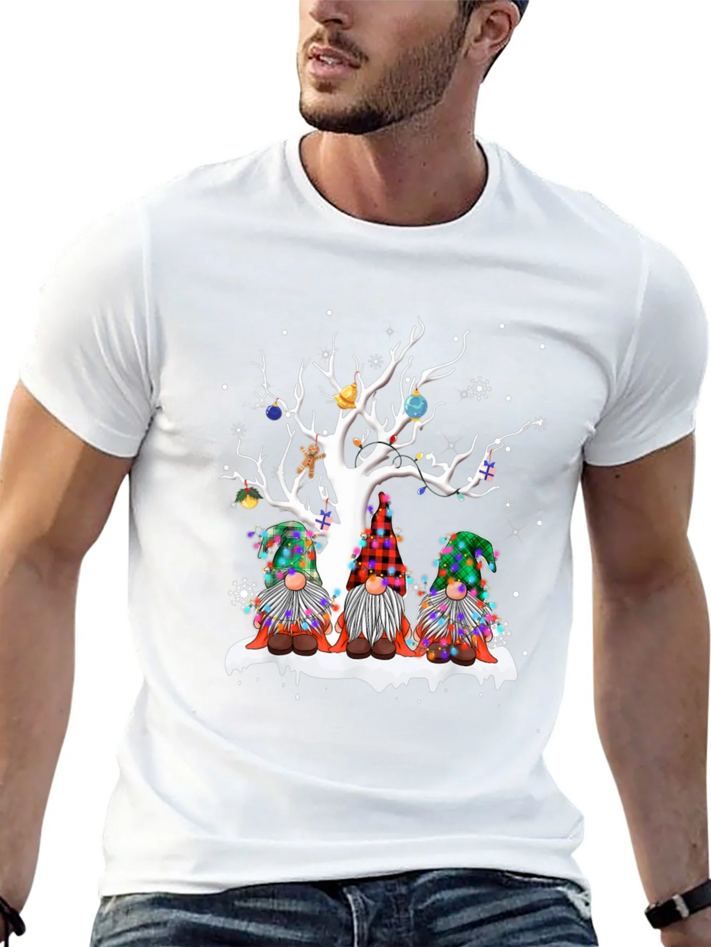 Festive Gnome Christmas T-Shirt product image 12
