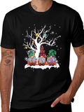 Festive Gnome Christmas T-Shirt product image 1