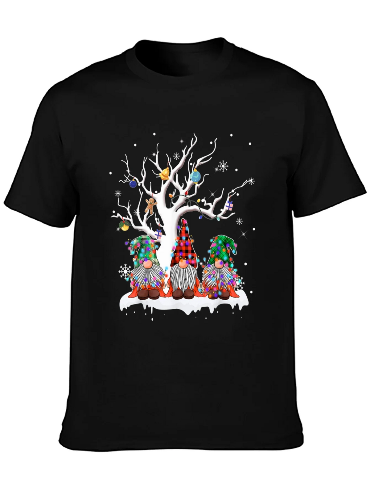 Festive Gnome Christmas T-Shirt product image 3