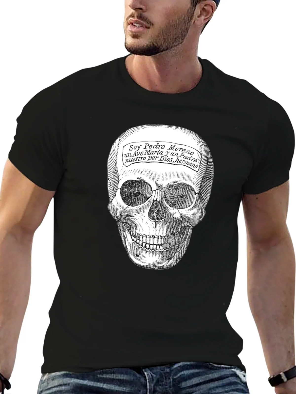 Skull Graphic Tee - Soy Pedro Moreno T-Shirt product image 6