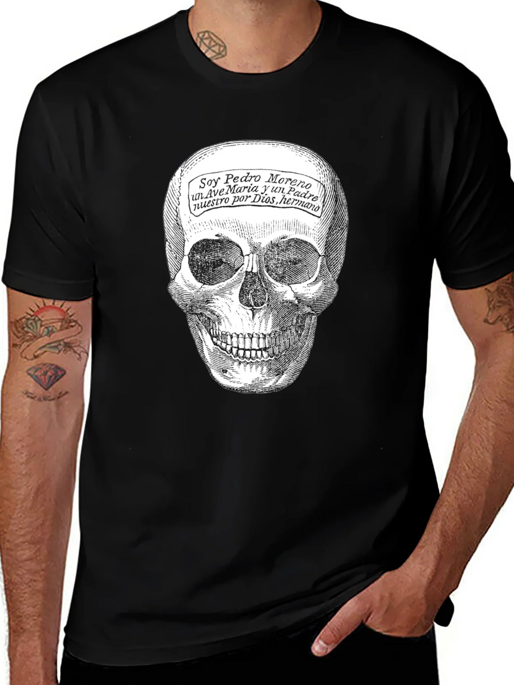 Skull Graphic Tee - Soy Pedro Moreno T-Shirt product image 1