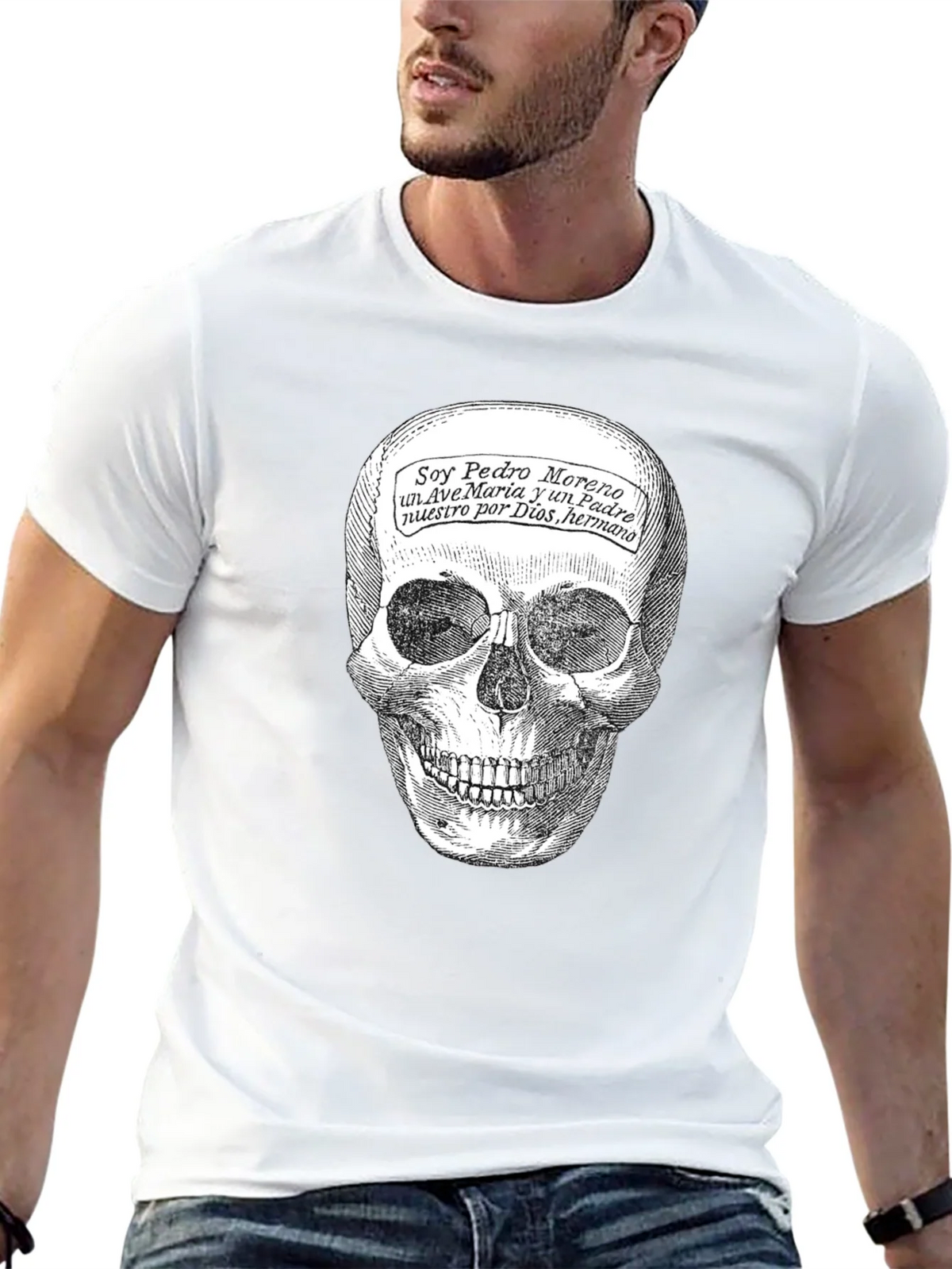 Skull Graphic Tee - Soy Pedro Moreno T-Shirt product image 12