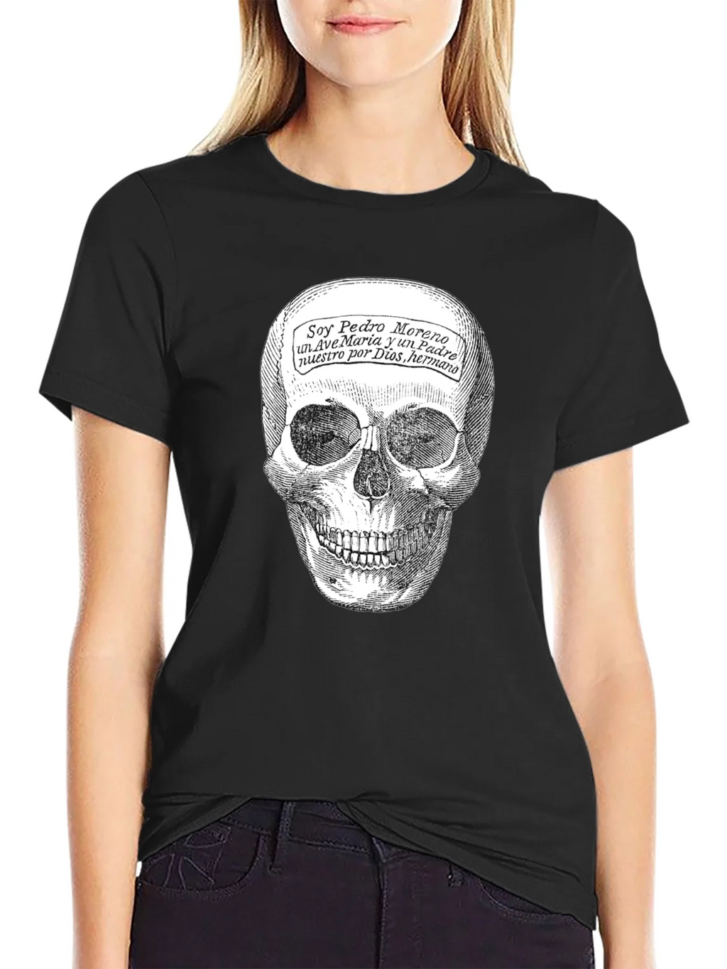 Skull Graphic Tee - Soy Pedro Moreno T-Shirt product image 2