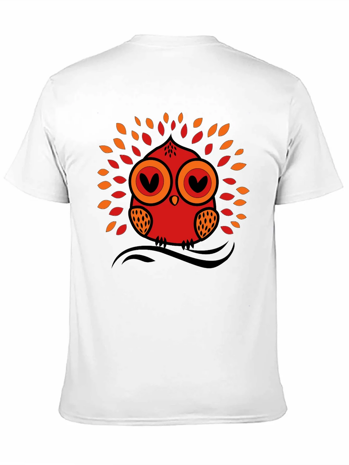 Owl Graphic Tee - Black Short Sleeve T-Shirt product image 9