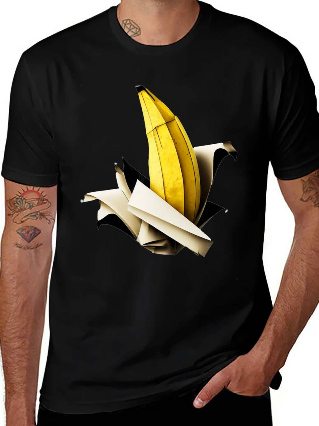 Banana Explosion Graphic Tee - Unique Print product image 1