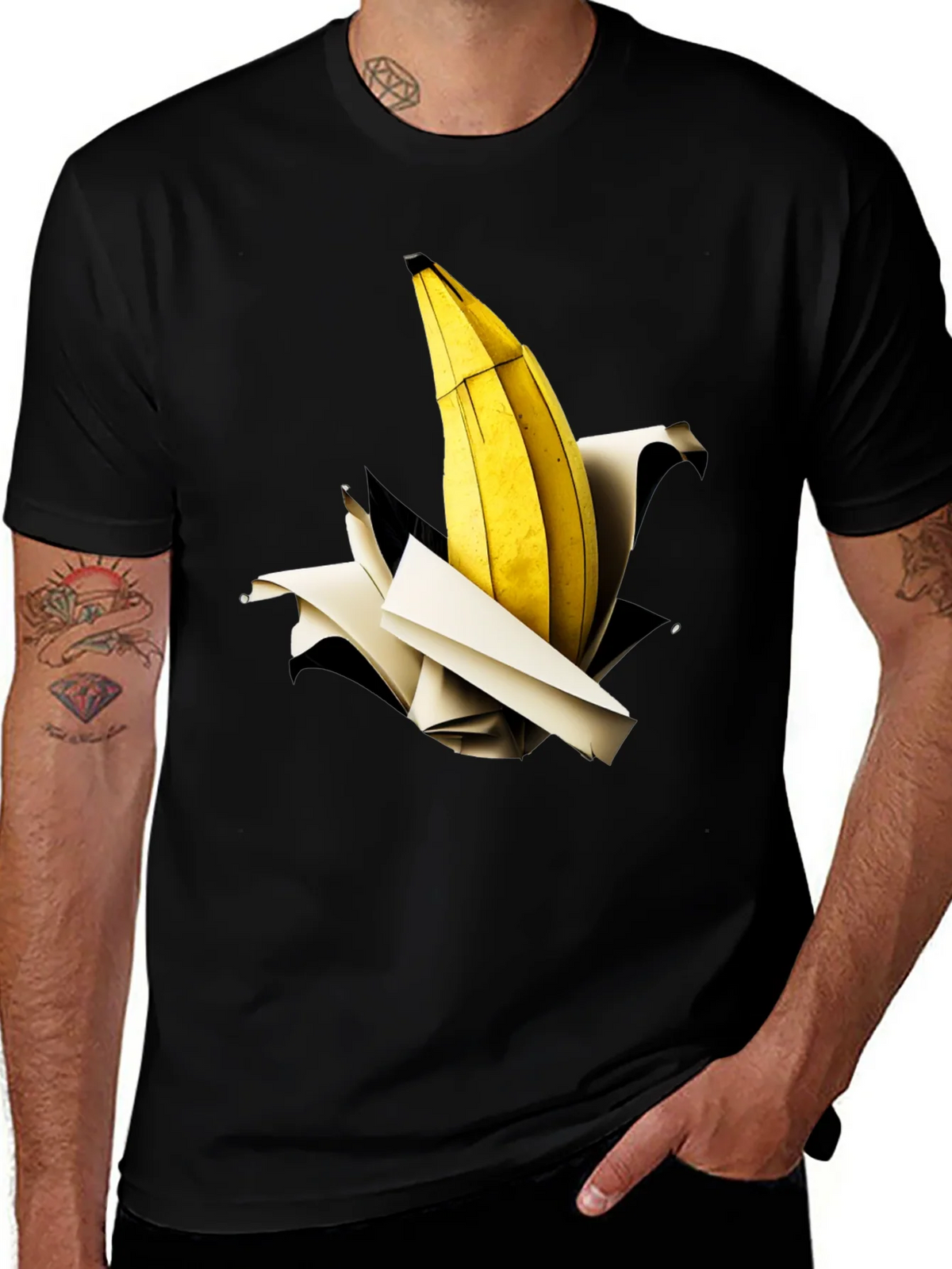 Banana Explosion Graphic Tee - Unique Print product image 1