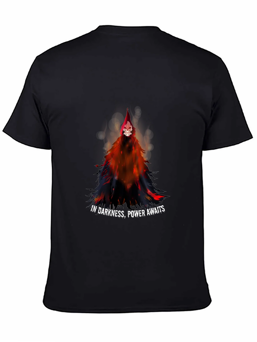 Grim Reaper Graphic Tee - Power in Darkness product image 4