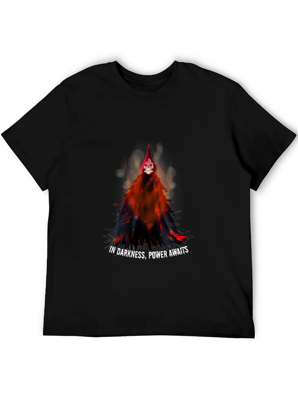 Grim Reaper Graphic Tee - Power in Darkness product image 5
