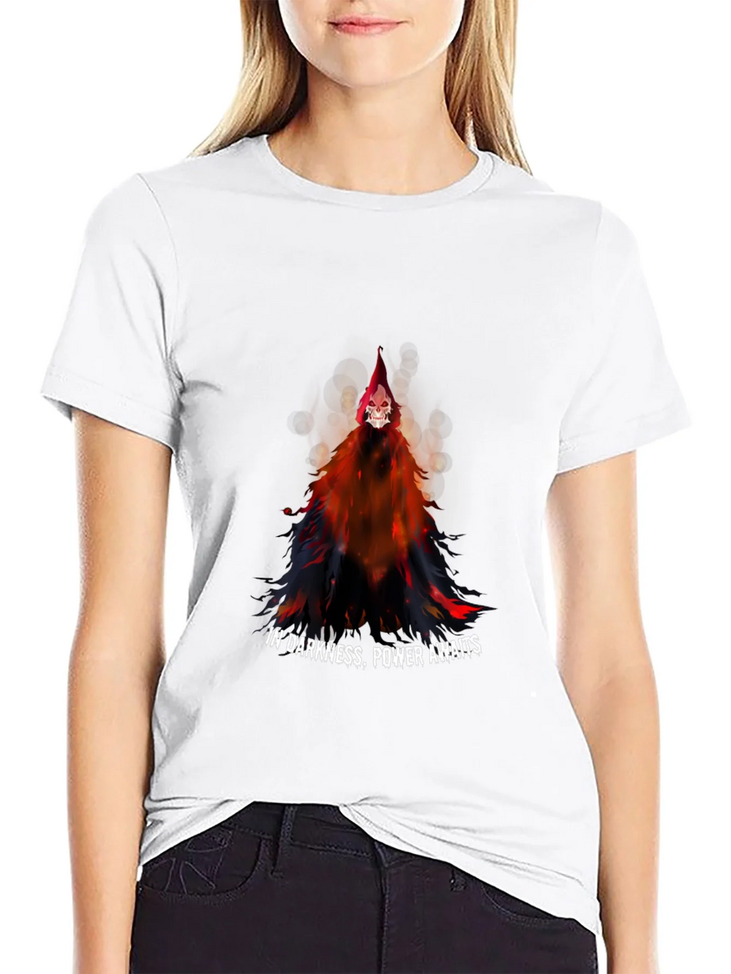 Grim Reaper Graphic Tee - Power in Darkness product image 8