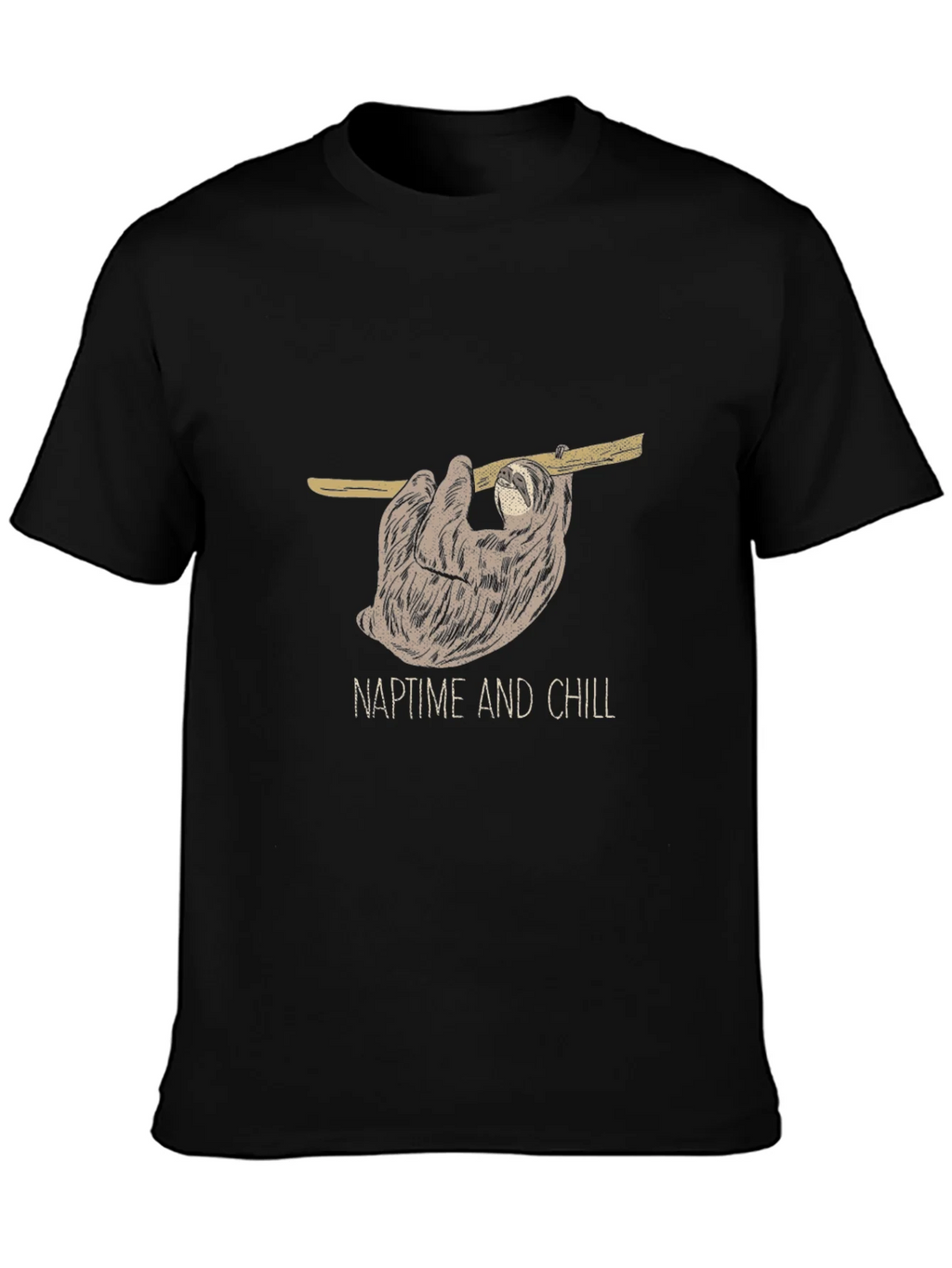 NaptTime And Chill Sloth Graphic T-Shirt product image 3