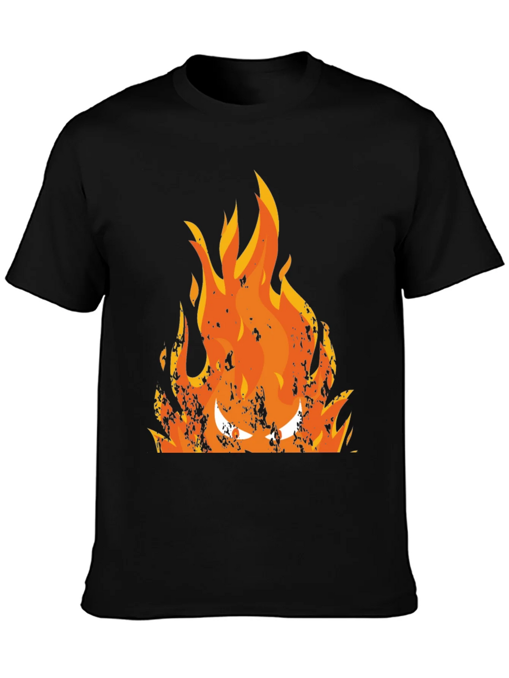Fiery Inferno Graphic Tee - Mens Black T-Shirt product image 3