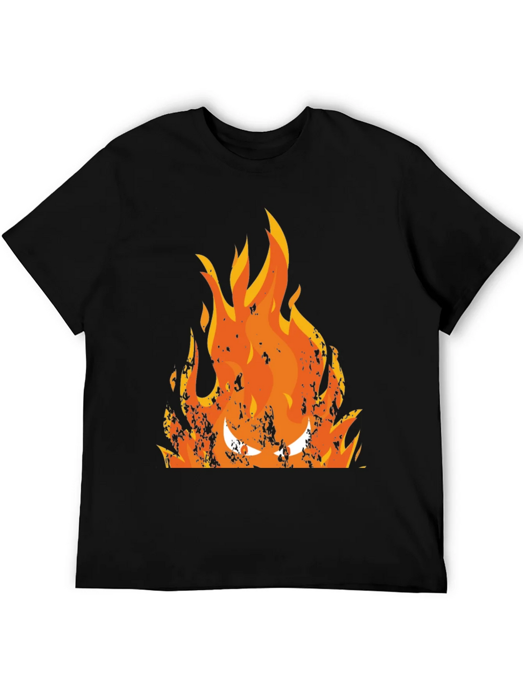 Fiery Inferno Graphic Tee - Mens Black T-Shirt product image 5