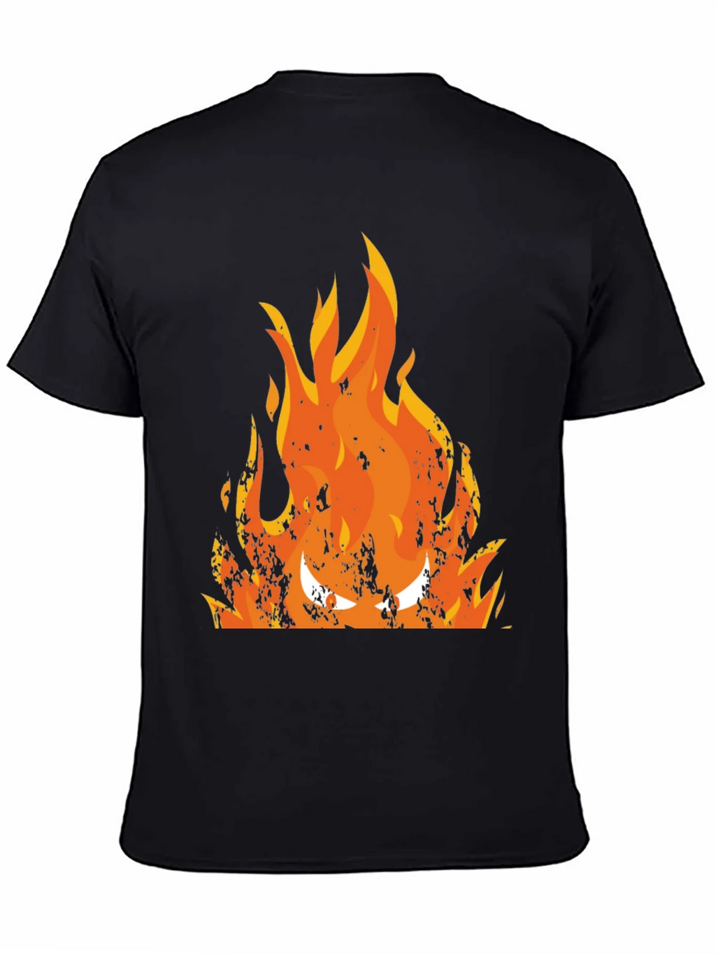 Fiery Inferno Graphic Tee - Mens Black T-Shirt product image 4