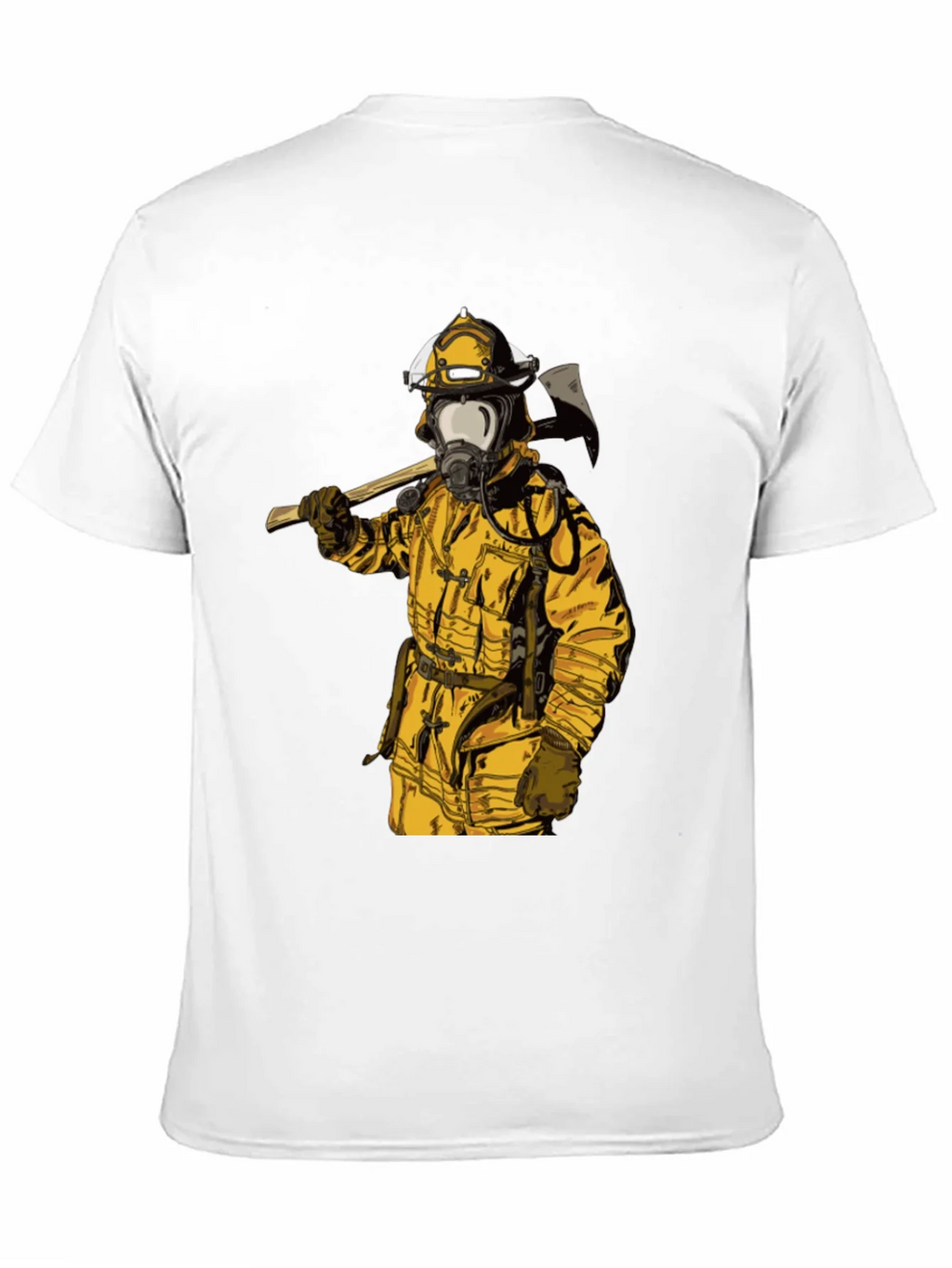 Firefighter Axe T-Shirt - Bold Graphic Tee product image 10