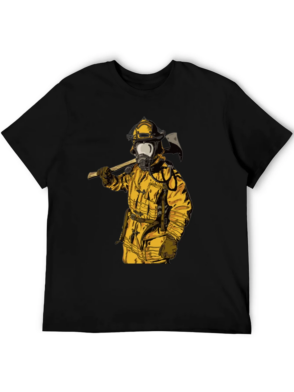 Firefighter Axe T-Shirt - Bold Graphic Tee product image 5