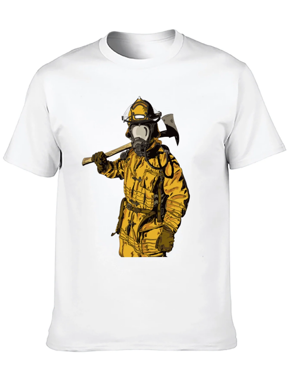 Firefighter Axe T-Shirt - Bold Graphic Tee product image 9