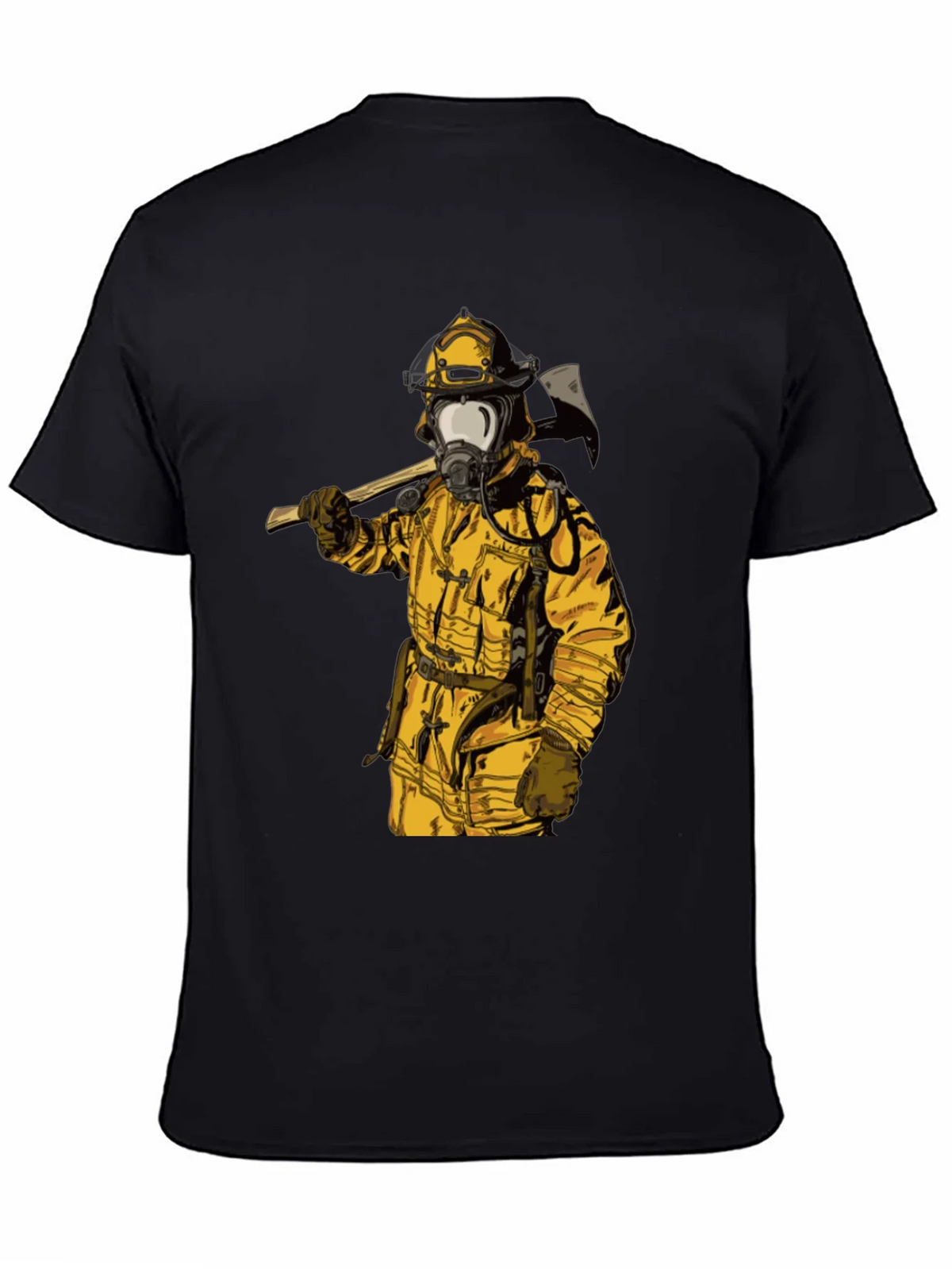 Firefighter Axe T-Shirt - Bold Graphic Tee product image 4
