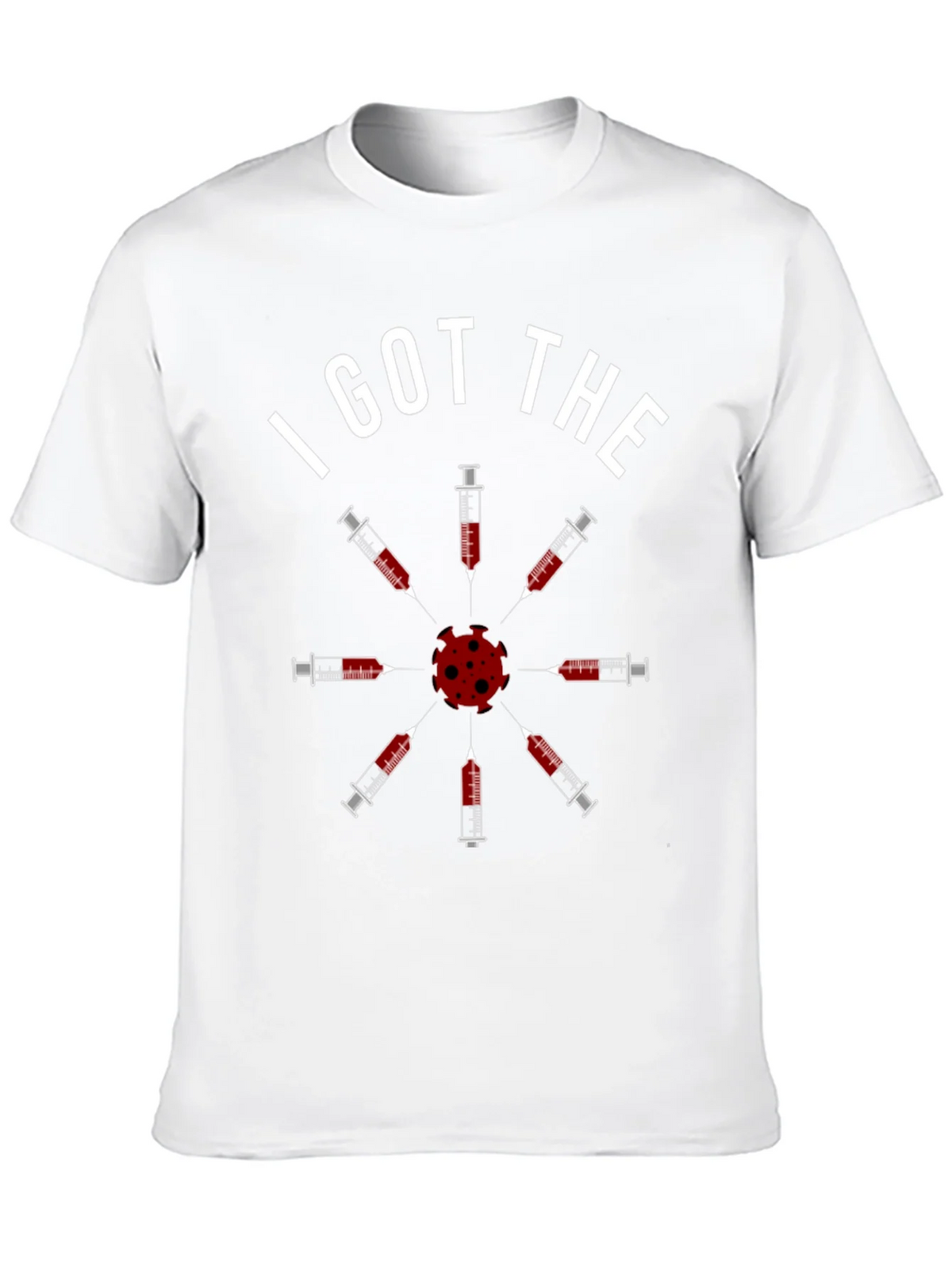 I Got The Vaccine T-Shirt - Novelty Virus Humor Tee product image 8