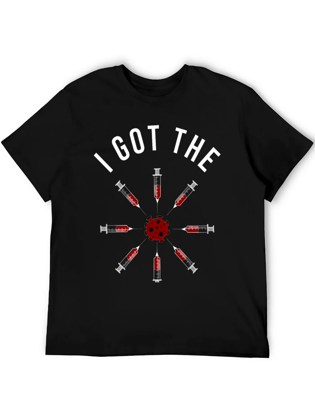 I Got The Vaccine T-Shirt - Novelty Virus Humor Tee product image 4