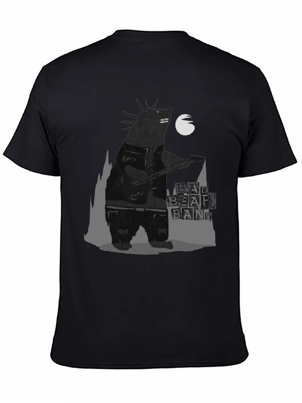 Bad Bear Band Graphic Tee - Black product image 4
