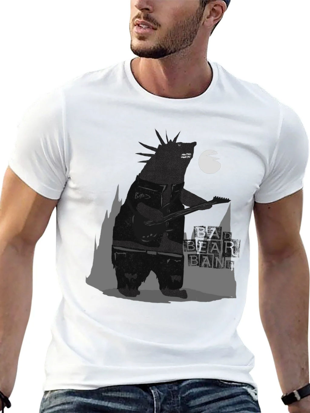 Bad Bear Band Graphic Tee - Black product image 12