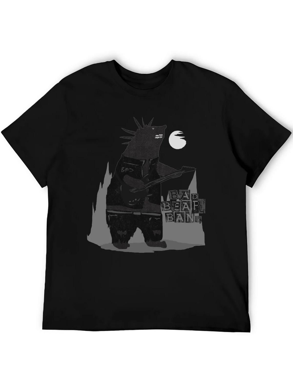Bad Bear Band Graphic Tee - Black product image 5