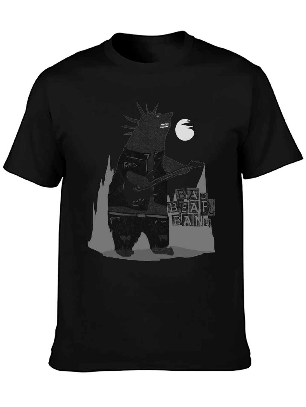 Bad Bear Band Graphic Tee - Black product image 3