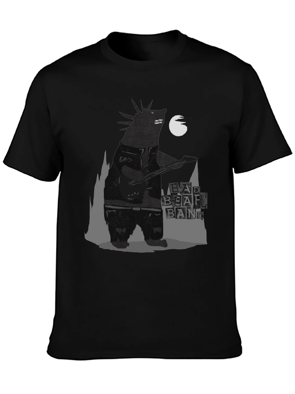 Bad Bear Band Graphic Tee - Black product image 3